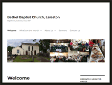 Tablet Screenshot of bethel-laleston.co.uk